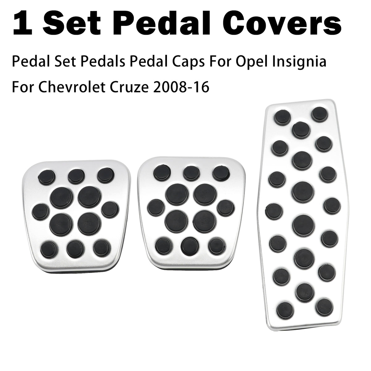 Set Pedali Pedali Copripedali Per Opel Insignia Per Chevrolet Cruze 2008-16