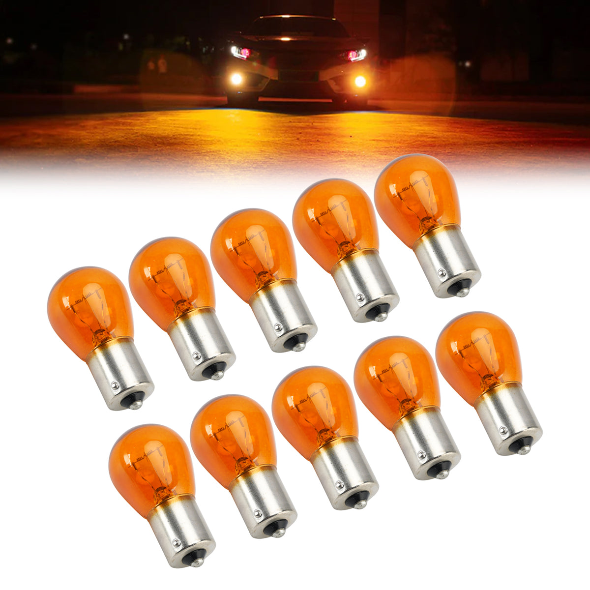 Lampada alogena freccia ambra PY21W 7510TSP 24V 21W BAU15S Per OSRAM