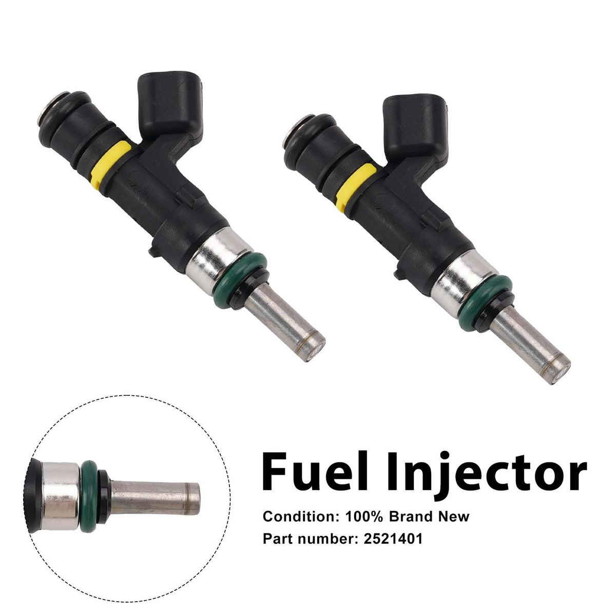 2PC 2521401 Iniettori carburante per Indian Scout 2015-2022