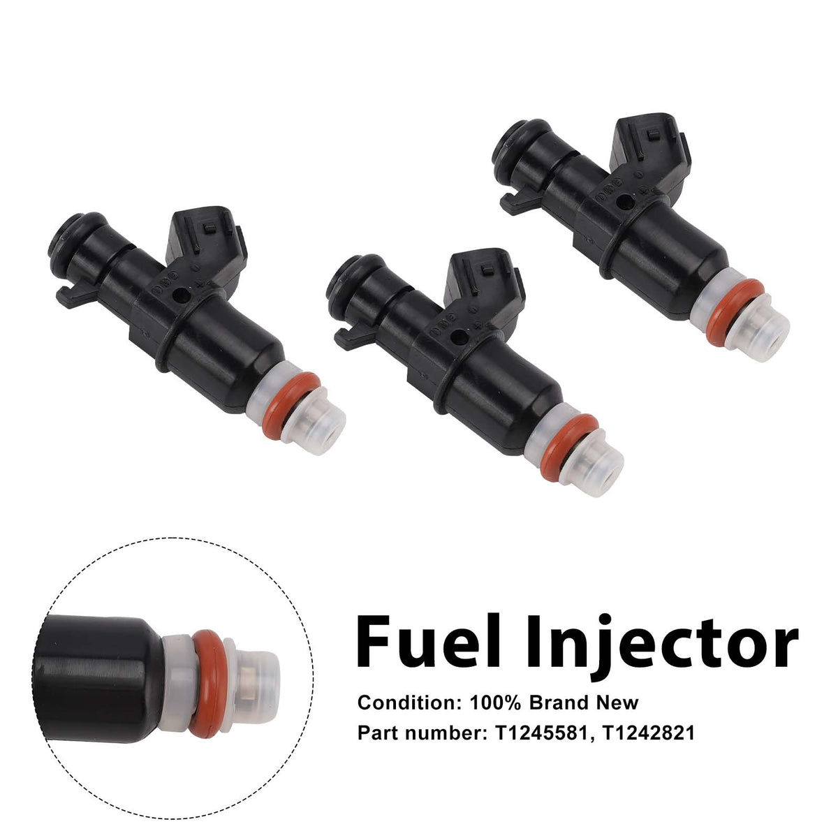 3PC Iniettori carburante T1245581 T1242821 per Daytona 675R 675 R 2013-2017