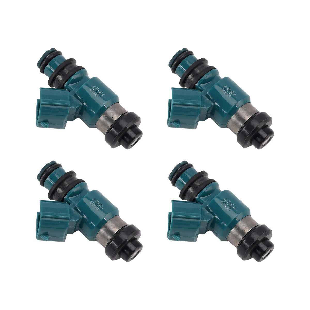 4PC Iniettori carburante 2C0-13761-10-00 per Yamaha YZF R6 06-07 TMAX 15-16