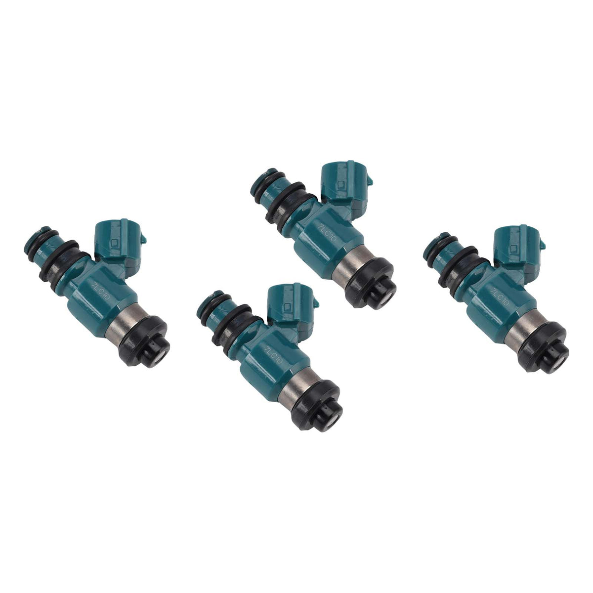 4PC Iniettori carburante 2C0-13761-10-00 per Yamaha YZF R6 06-07 TMAX 15-16
