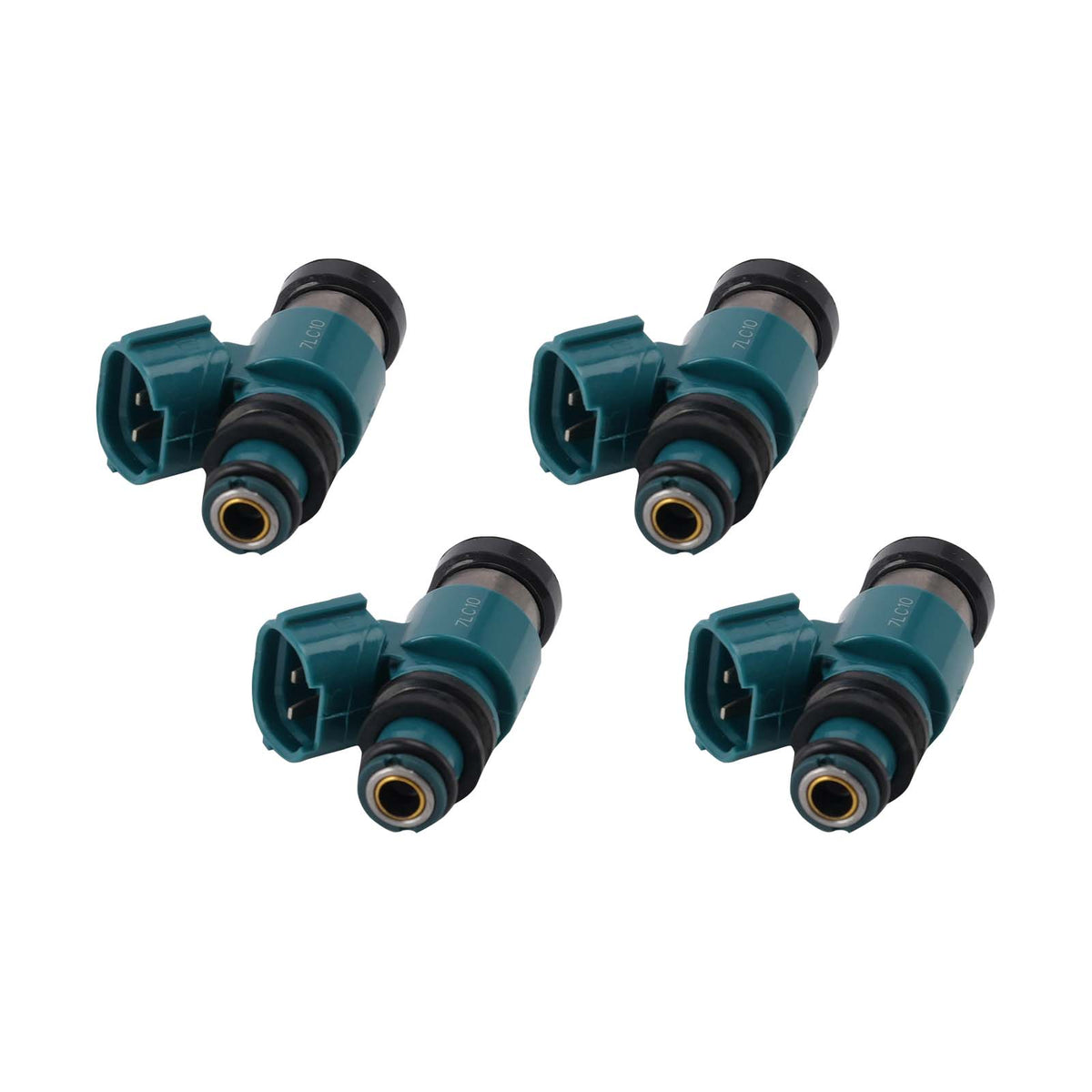 4PC Iniettori carburante 2C0-13761-10-00 per Yamaha YZF R6 06-07 TMAX 15-16