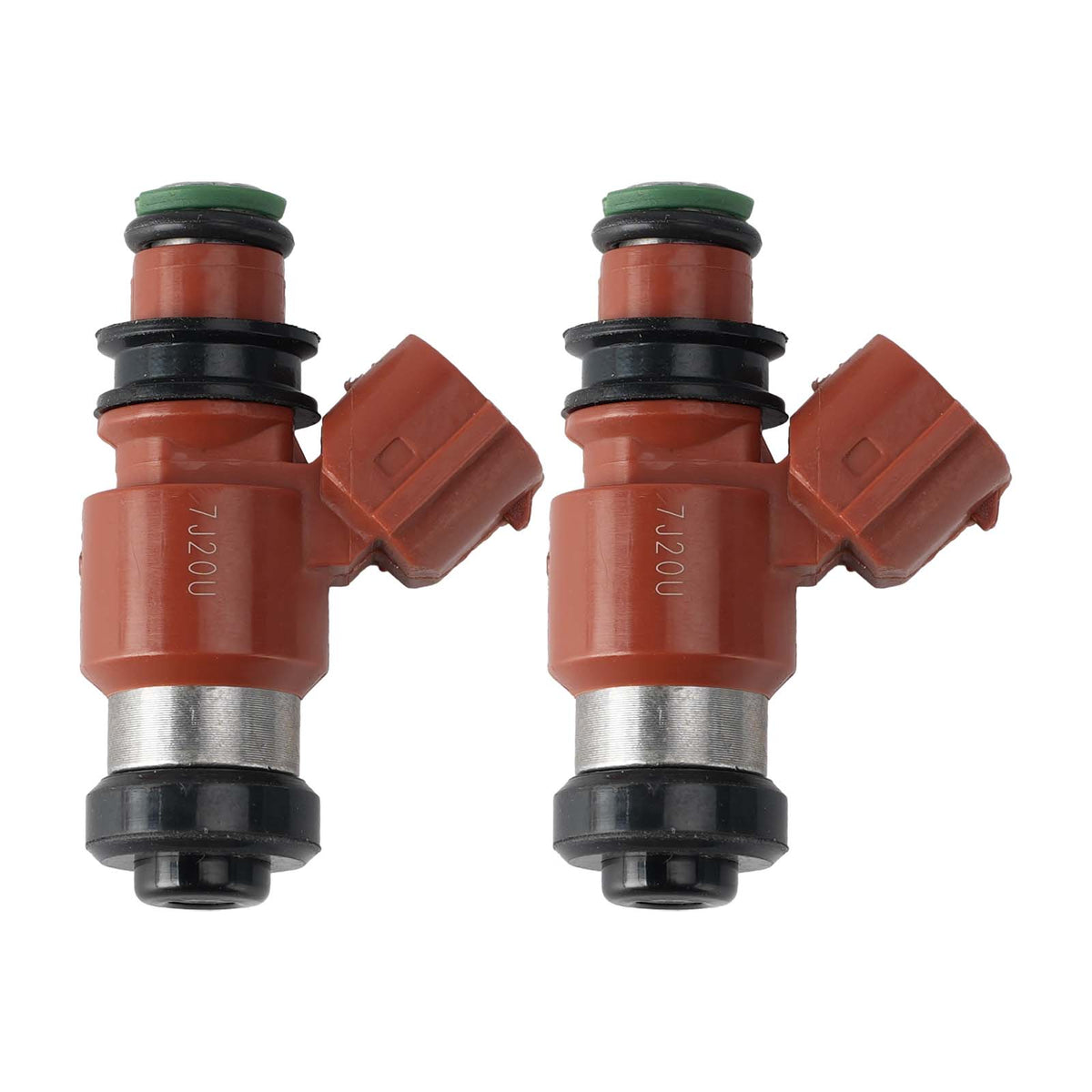 2PC Iniettori carburante 16450-MFJ-D01 per Honda Rebel 500 17-24 CB500 CBR600RR