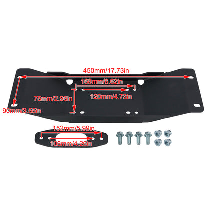 Staffa Piastra Di Montaggio Verricello Per Polaris Ranger Midsize Sp 570 22-25