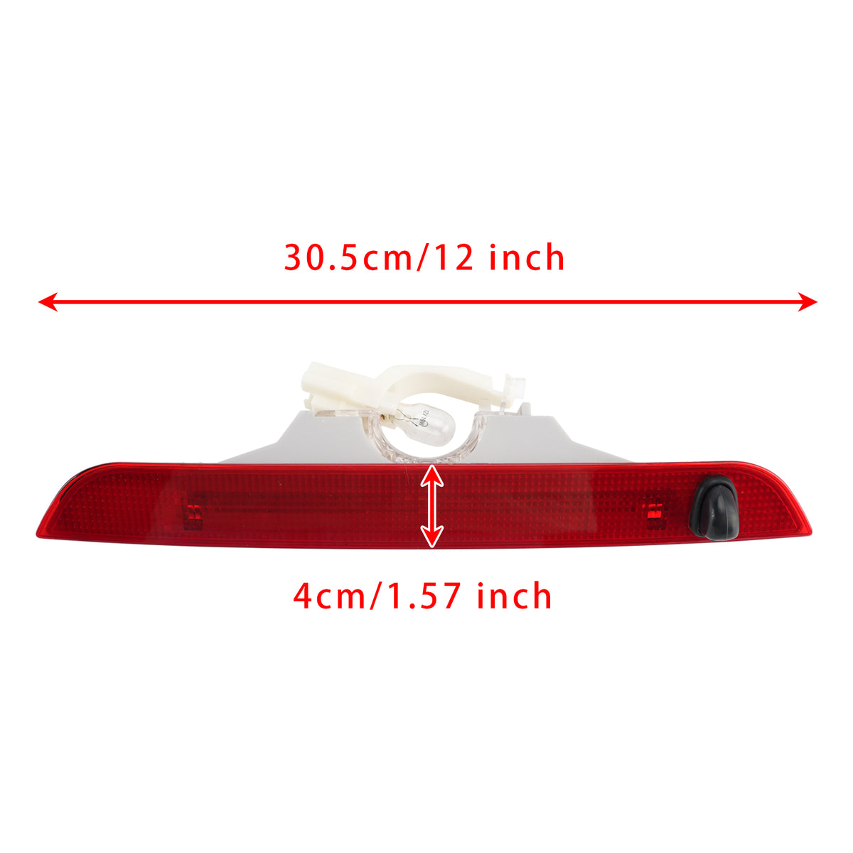 Luce Freno Alta Posteriore 1363489 Per Ford Fiesta Mk6 5 Porte 2005-2008 Rosso