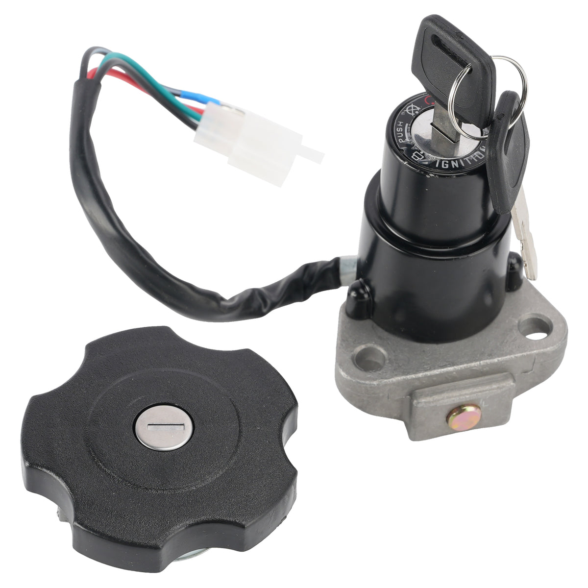 KIT SERRATURE BLOCCHETTO ACCENSIONE COMPLETO PER YAMAHA DT200WR 1991-1994