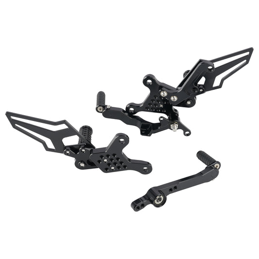 PEDANE ARRETRATE REGOLABILI NERO PER YAMAHA MT-09 MT09 2024 2025 2026