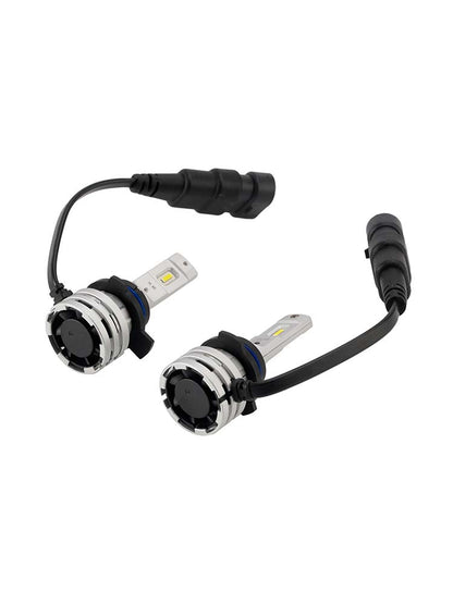 Kit Lampada LED Faro HIR2 9012 12V 24W 6500K Raffreddata Ventola Per HELLA
