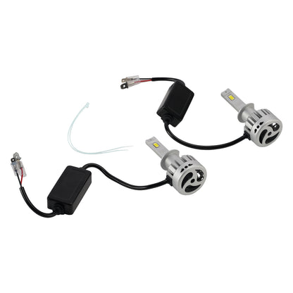 Kit Lampada LED Faro Abbagliante Anabbagliante H1 12V 55W 6500K 4000LM Per HELLA