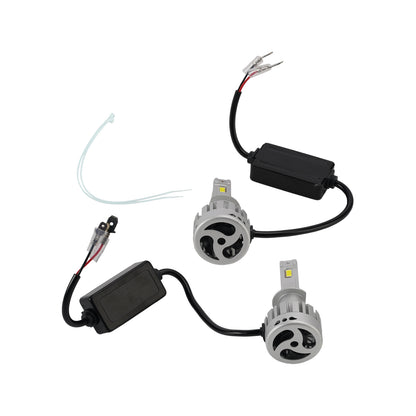 Kit Lampada LED Faro Abbagliante Anabbagliante H1 12V 55W 6500K 4000LM Per HELLA