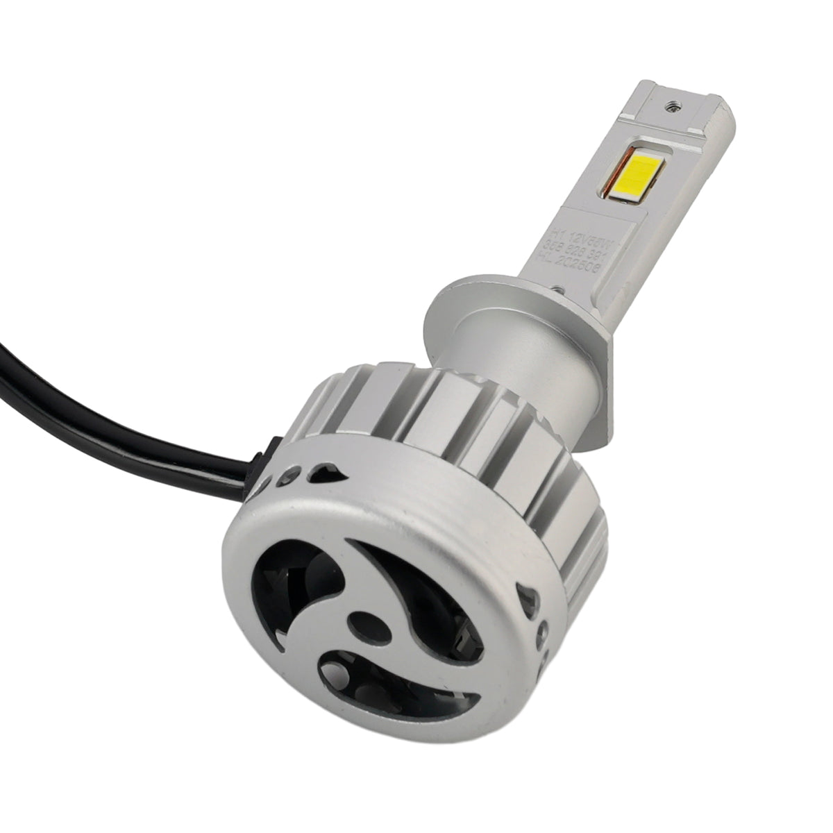 Kit Lampada LED Faro Abbagliante Anabbagliante H1 12V 55W 6500K 4000LM Per HELLA