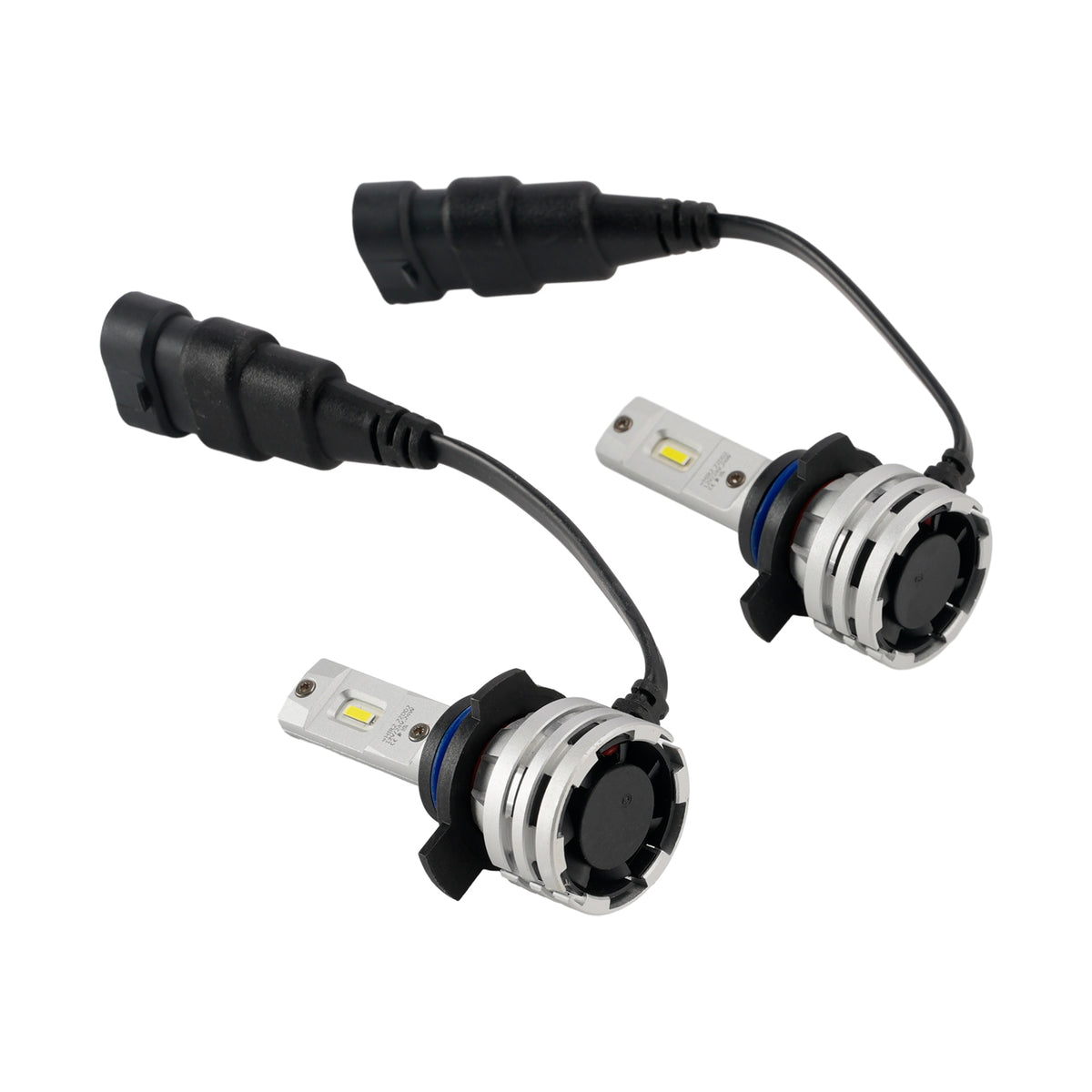 Kit Lampada LED Faro HIR2 9012 12V 24W 6500K Raffreddata Ventola Per HELLA