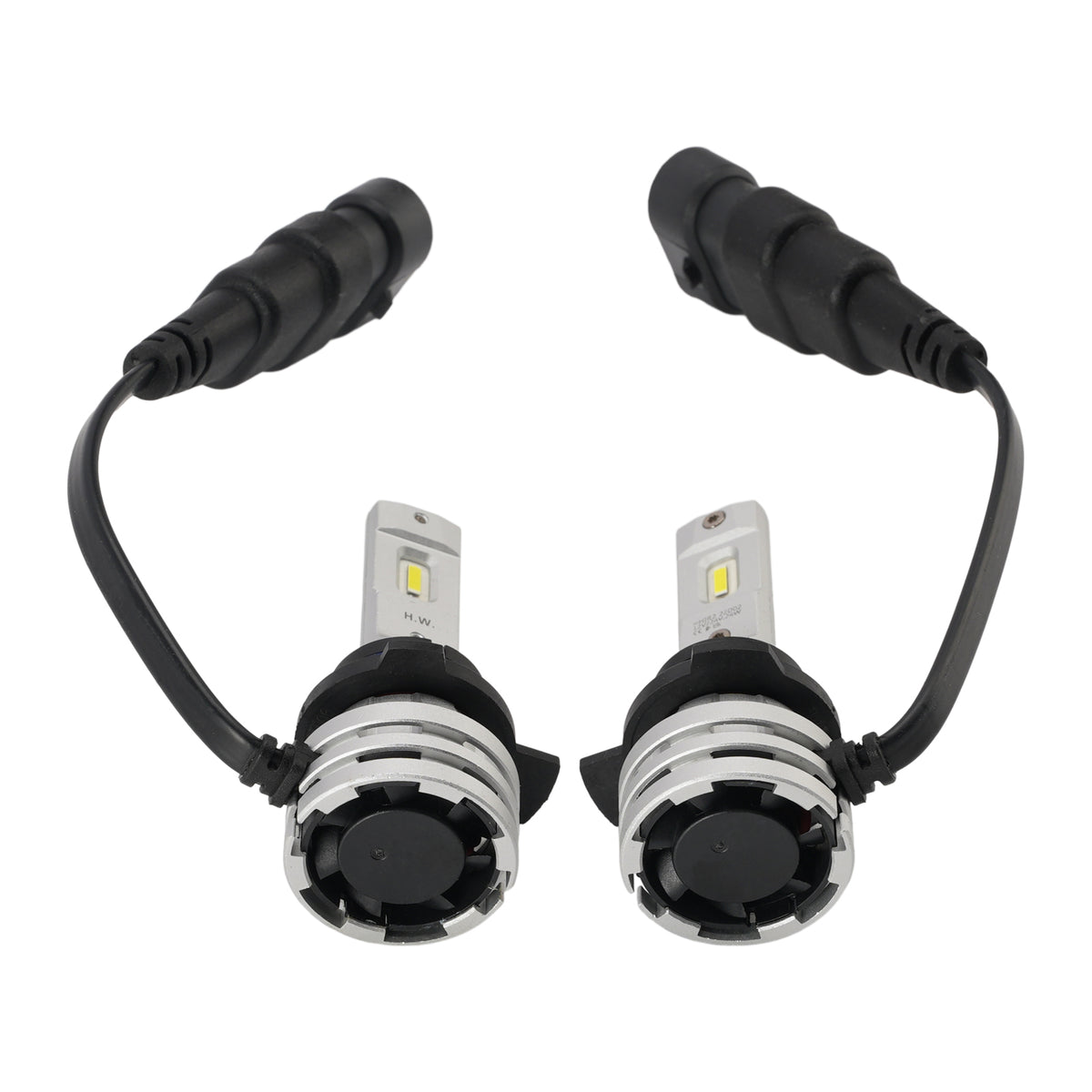 Kit Lampada LED Faro HIR2 9012 12V 24W 6500K Raffreddata Ventola Per HELLA