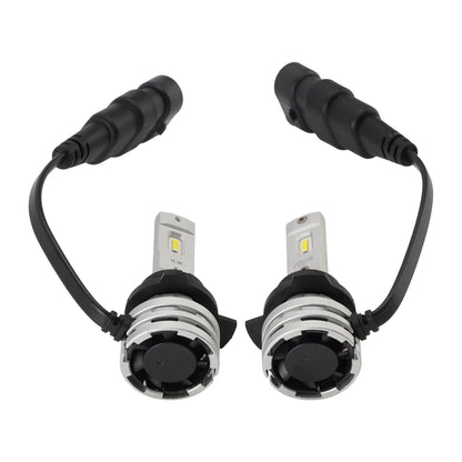 Kit Lampada LED Faro HIR2 9012 12V 24W 6500K Raffreddata Ventola Per HELLA