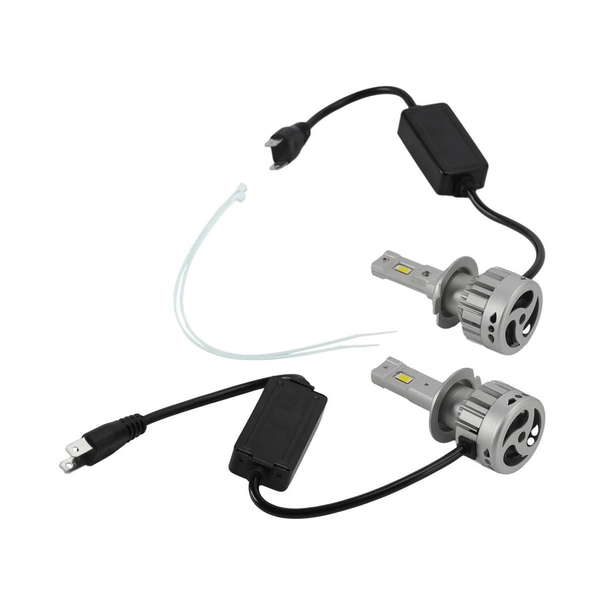 Kit Lampada LED Faro Abbagliante Anabbagliante H7 12V 55W 6500K 4000LM Per HELLA