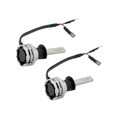 Kit Lampada LED Faro Bi-luce H1 12V 24W 6500K Raffreddata Ventola Per HELLA