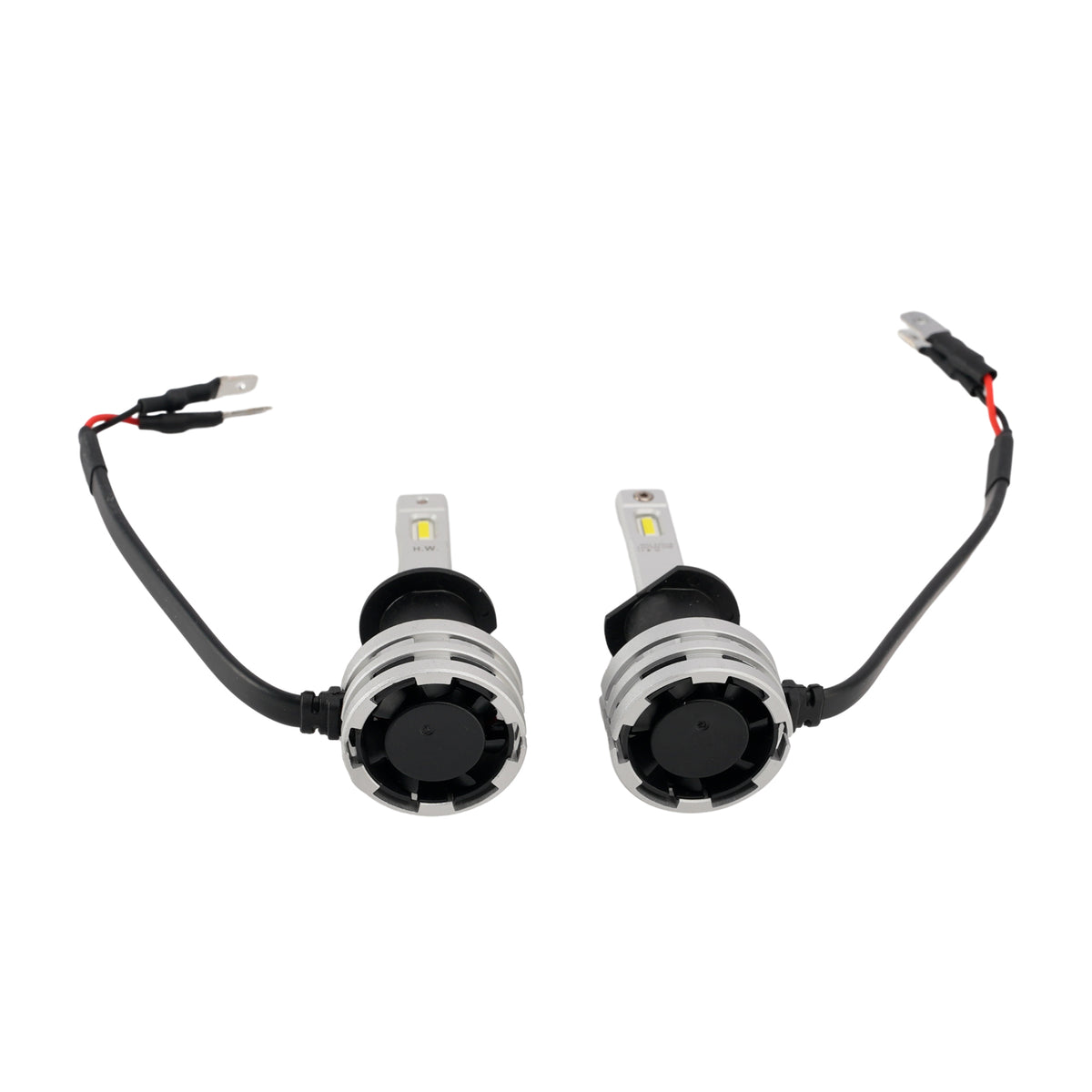Kit Lampada LED Faro Bi-luce H1 12V 24W 6500K Raffreddata Ventola Per HELLA