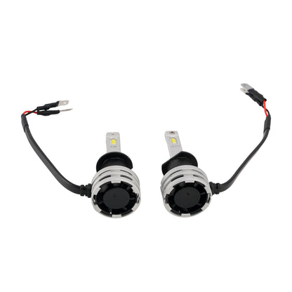 Kit Lampada LED Faro Bi-luce H1 12V 24W 6500K Raffreddata Ventola Per HELLA