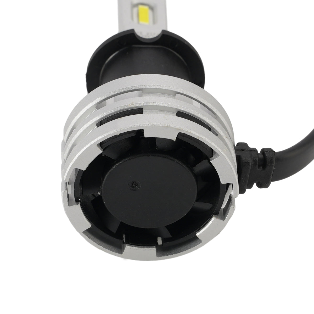 Kit Lampada LED Faro Bi-luce H3 12V 24W 6500K Raffreddata Ventola Per HELLA
