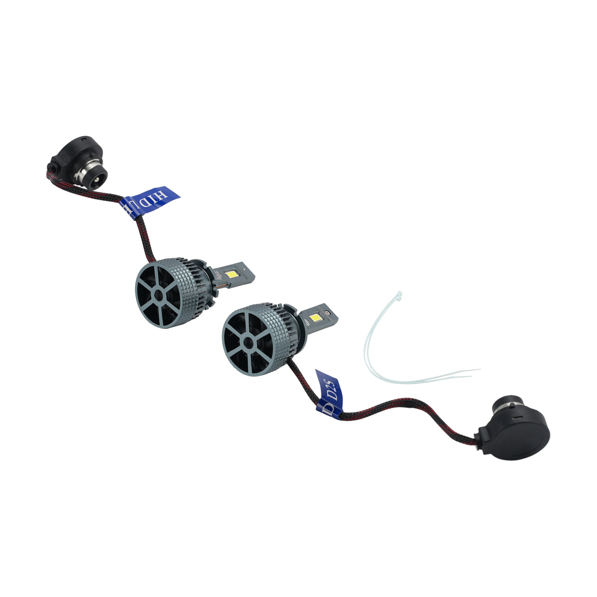 Kit Lampada LED Faro Abbagliante Anabbagliante D2S 12V 35W 6500K Per HELLA