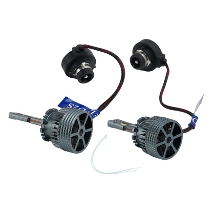 Kit Lampada LED Faro Abbagliante Anabbagliante D2S 12V 35W 6500K Per HELLA