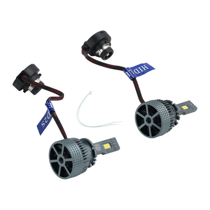 Kit Lampada LED Faro Abbagliante Anabbagliante D2S 12V 35W 6500K Per HELLA