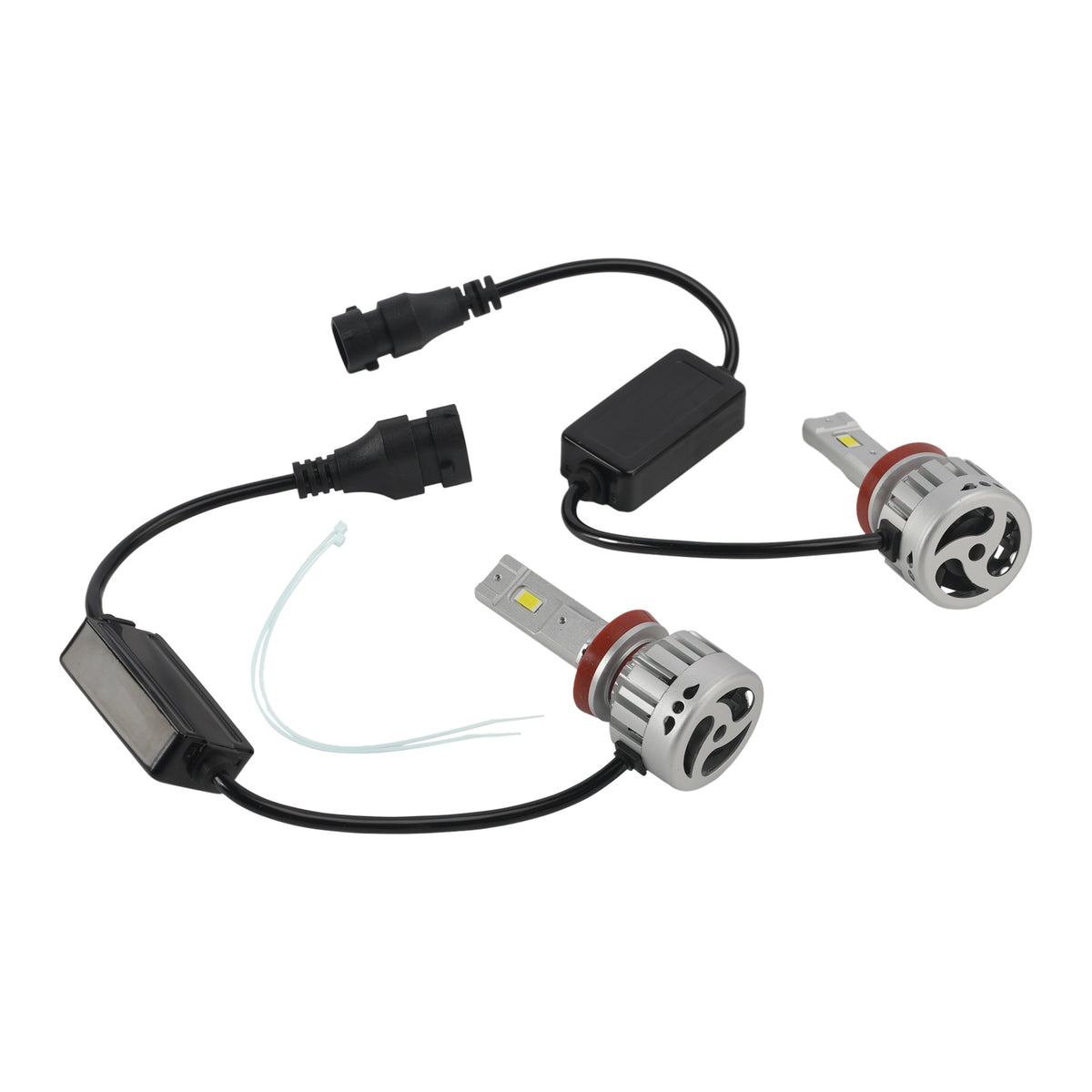 Kit Lampada LED Faro Bi-luce H8 H9 H11 12V 55W 6500K 4000LM Per HELLA