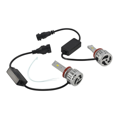 Kit Lampada LED Faro Bi-luce H8 H9 H11 12V 55W 6500K 4000LM Per HELLA