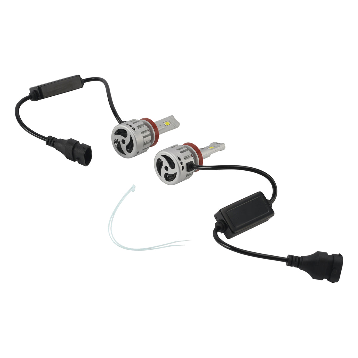 Kit Lampada LED Faro Bi-luce H8 H9 H11 12V 55W 6500K 4000LM Per HELLA