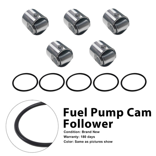 5PCS High Pressure Fuel Pump Cam Follower 06H109311B Per VW Per AUDI 711024410
