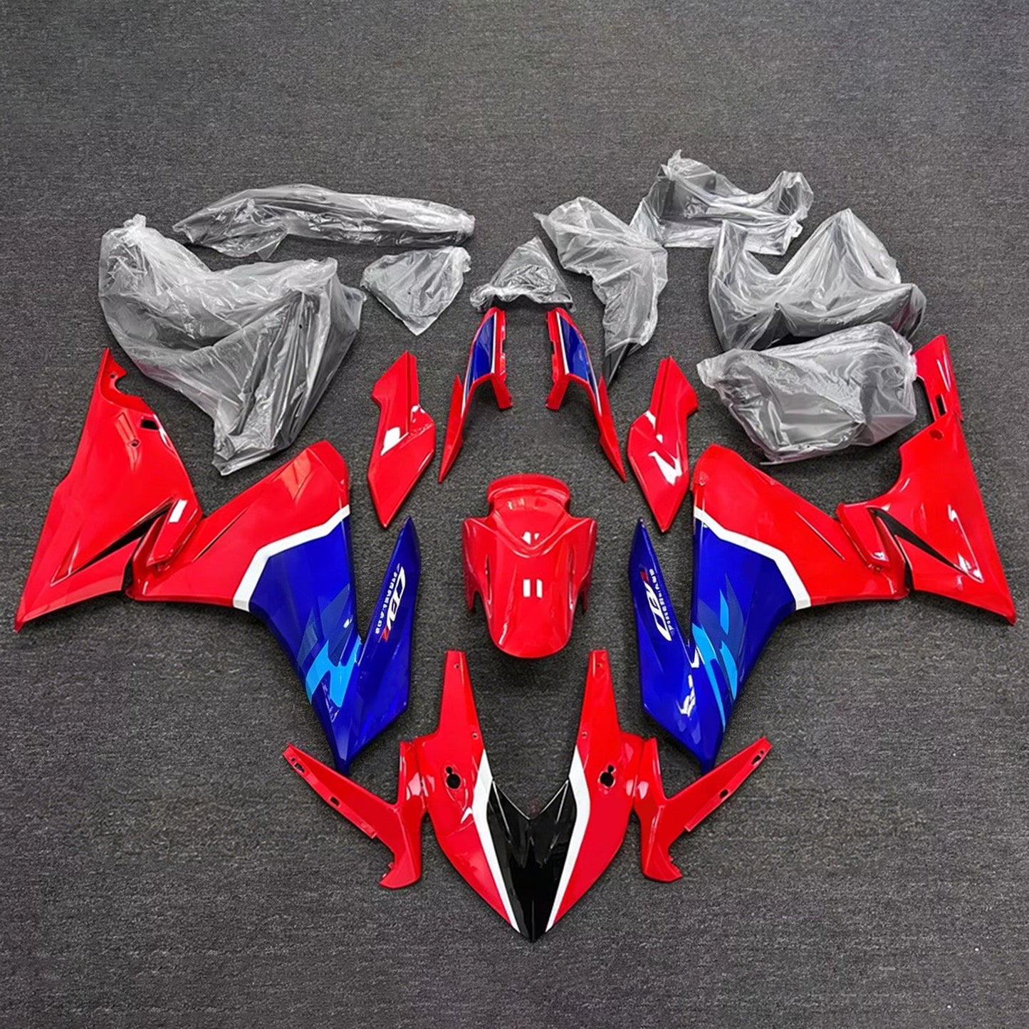 Kit di carene in plastica ABS stampate a iniezione per Honda CBR500R 2019-2021