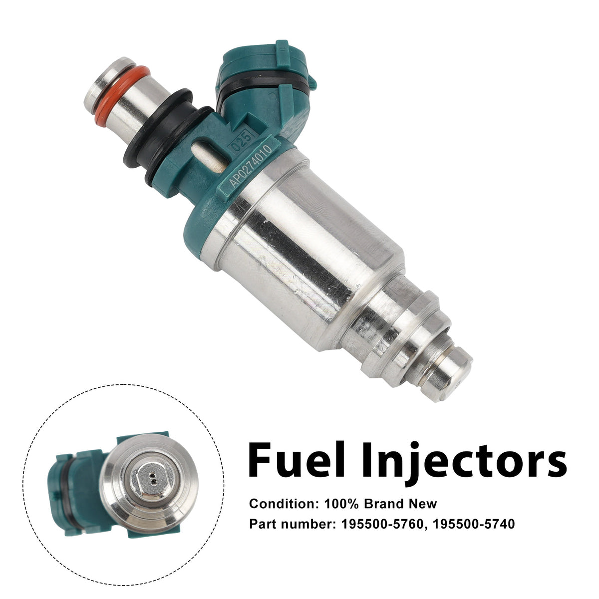 Iniettori carburante 195500-5760 195500-5740 per Suzuki TL1000 98-03 RSV1000