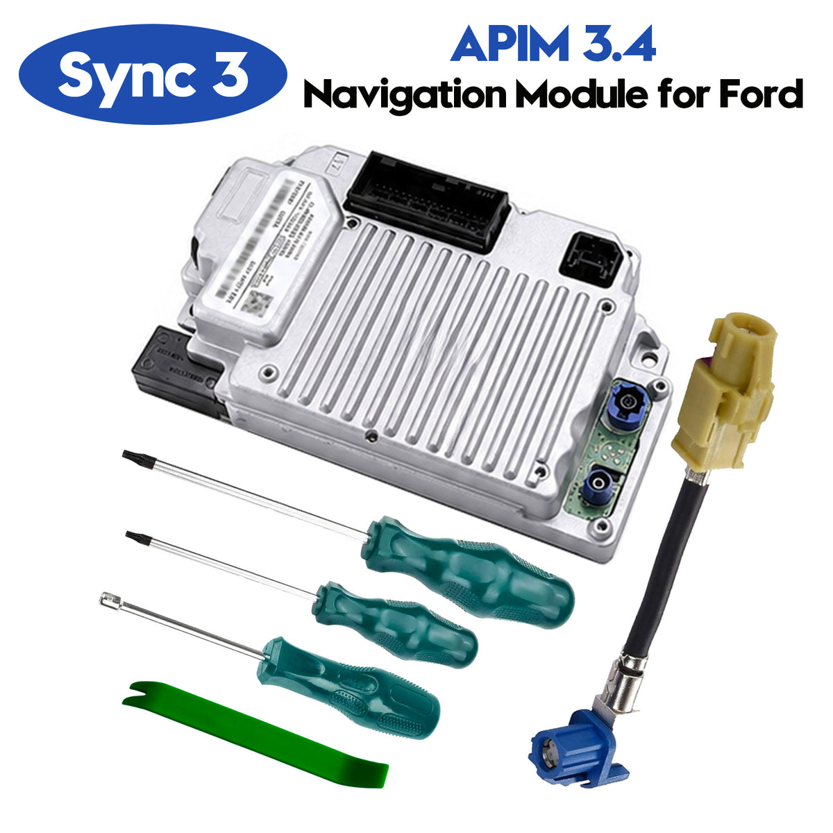 Sync 3 APIM 3.4 Navigation Module per Ford Lincoln Vin Programmed NAV