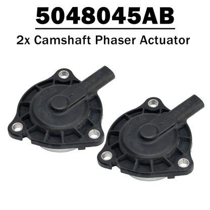 2x Attuatore fasatore albero a camme 5048045AB Per Jeep Cherokee 2.0L 3.6L 16-22