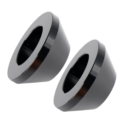 2× Cono fermo bilanciatrice ruote Upgrade per 1.67" Diametro Montante Centrale