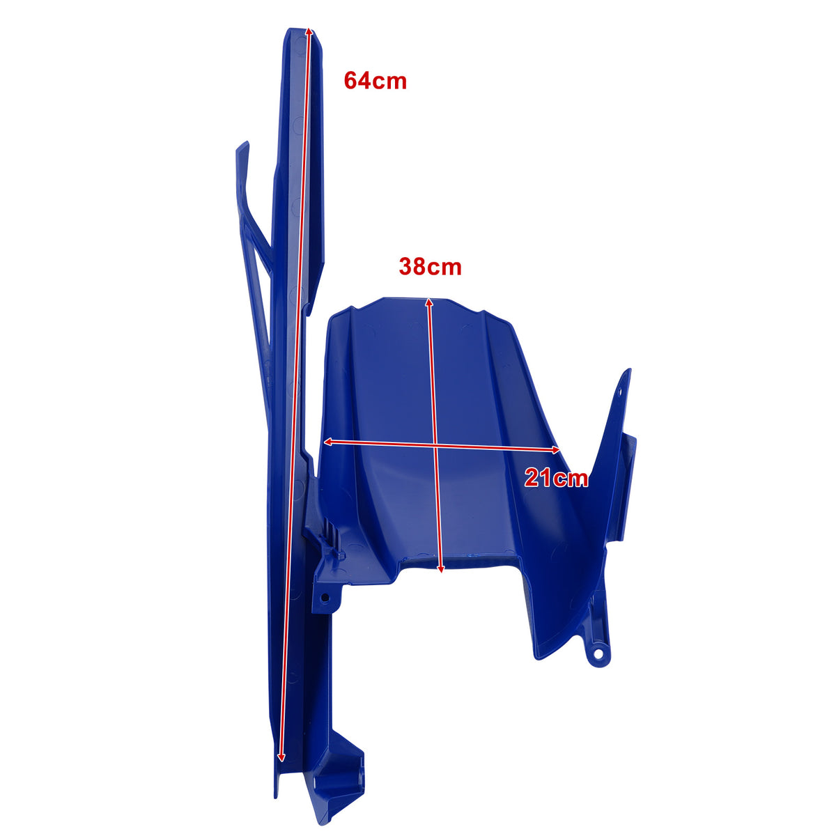 Parafango posteriore per BMW S1000RR 2019-2026 Blue