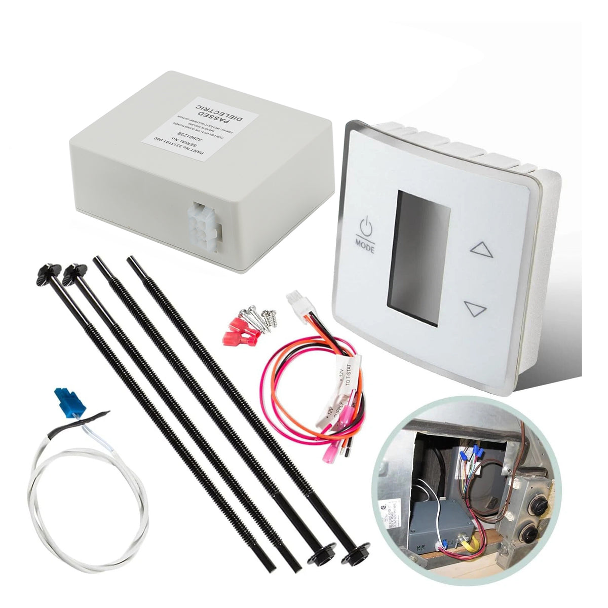 3316410.700 Termostato Climatizzatore Monozona Camper Con Kit Di Controllo