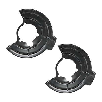 Protezioni antipolvere per freni sinistro e destro 68043286AB compatibili con Jeep Wrangler JK 2007-2018, colore nero.