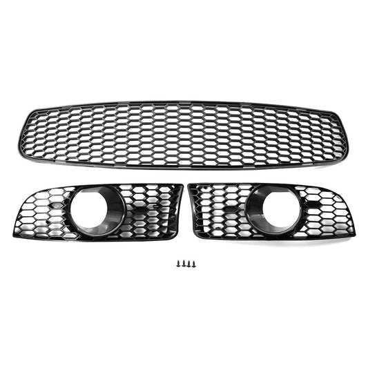 Griglia inferiore paraurti anteriore stile M3 per BMW Serie 3 E90 E92 E93 2009-2011