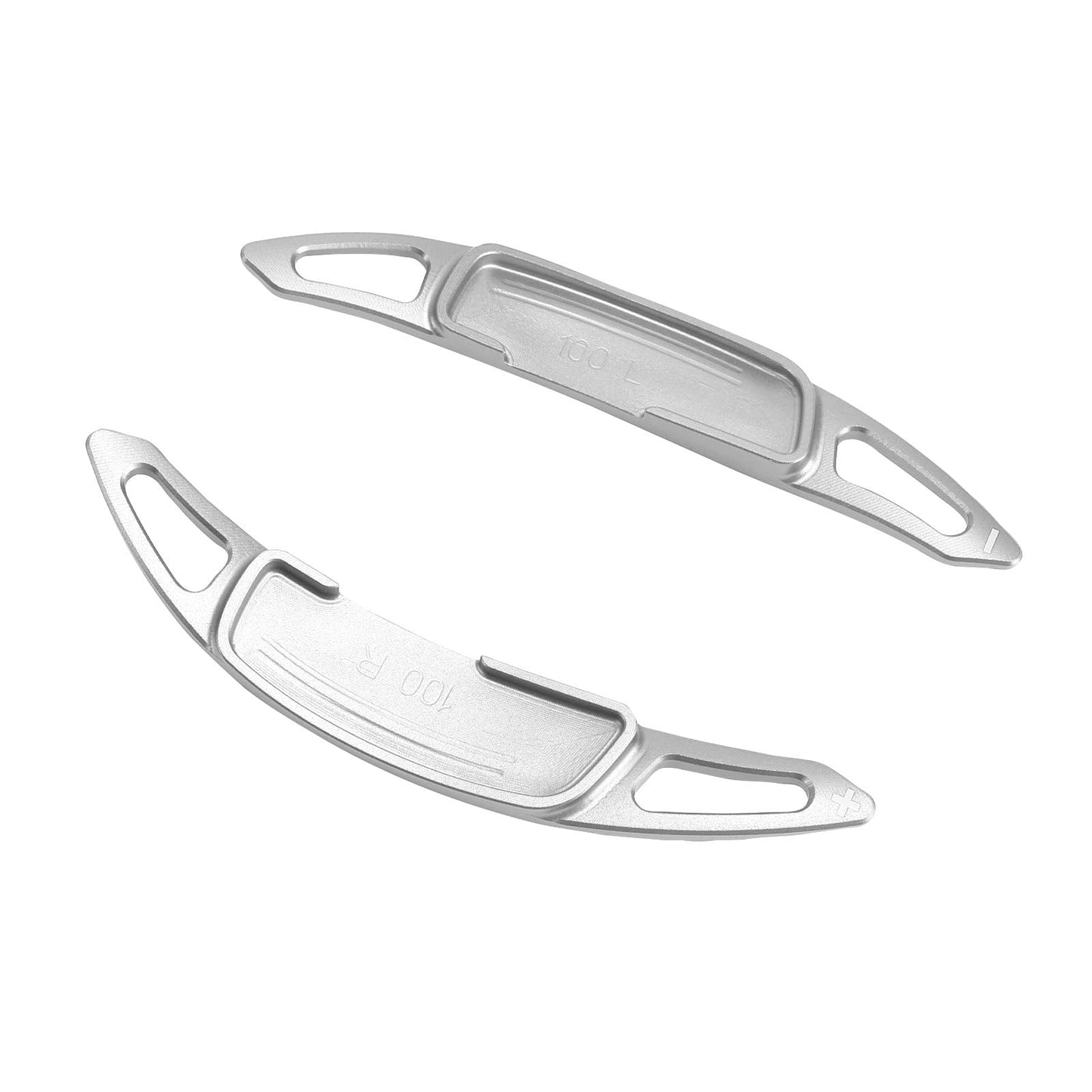 Palette del cambio al volante per Renault Arkana 2021-24 in alluminio color argento