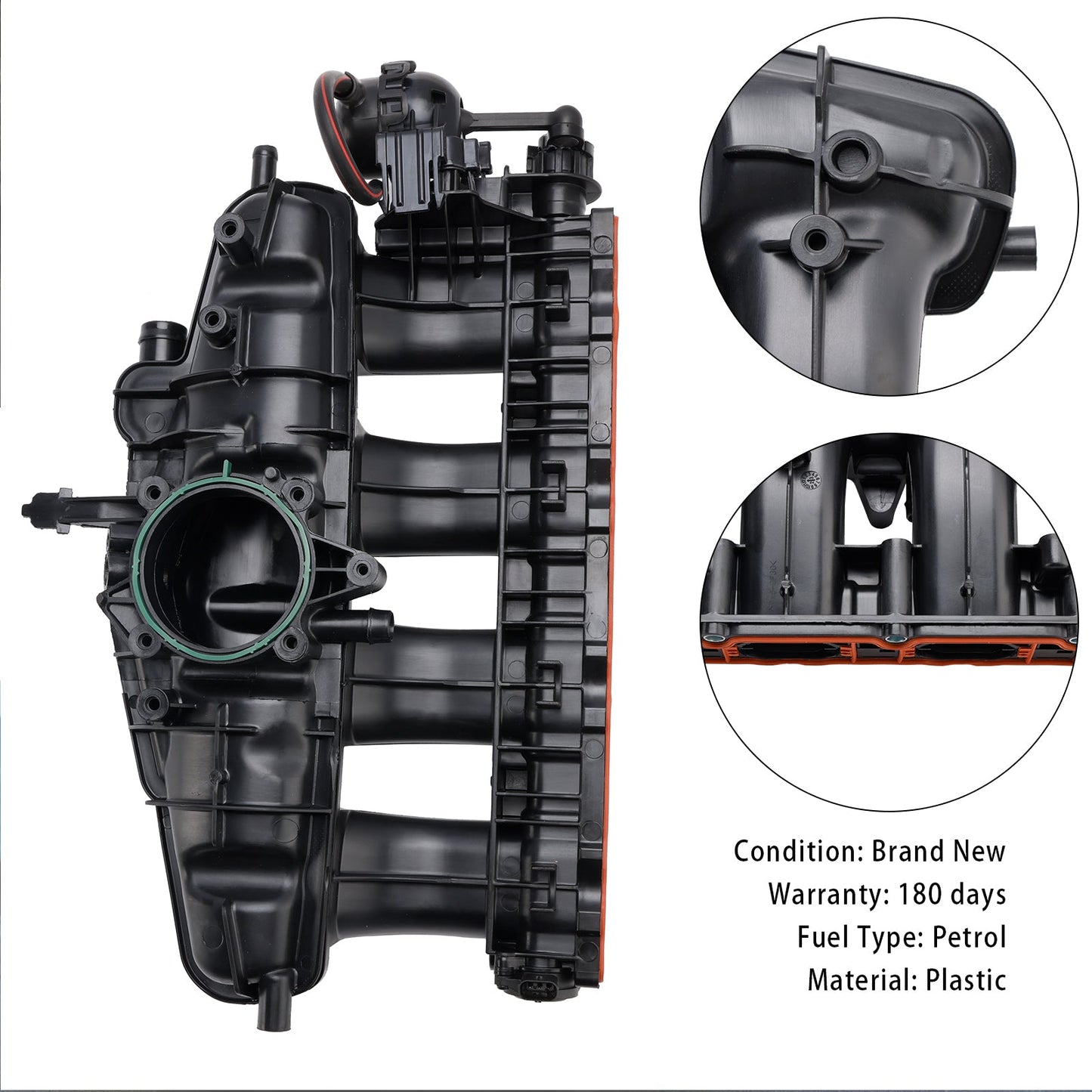 2006-2018 Seat Altea XL 5P8 1.8 TFSI MPV1798160118 Collettore di aspirazione aria 06J133201BD