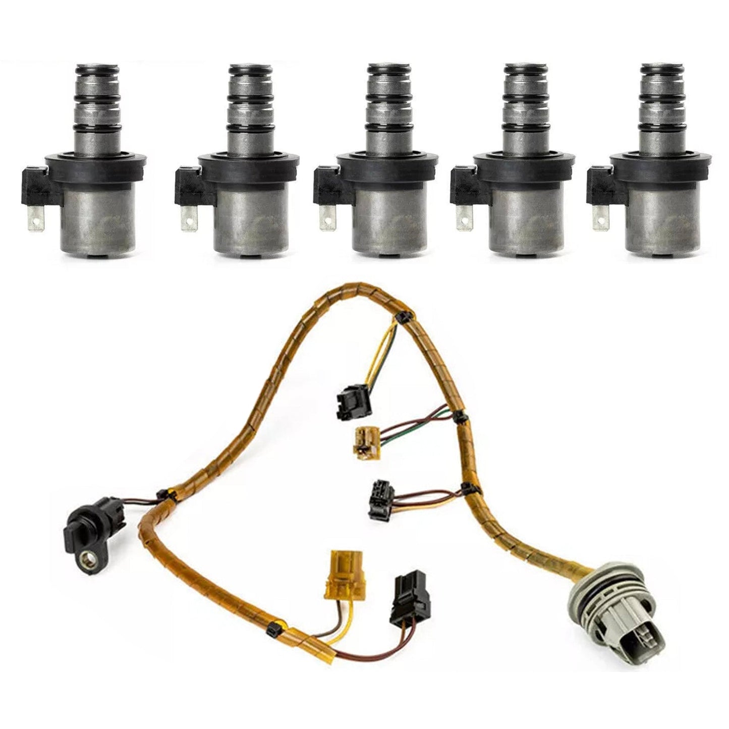 Kit solenoide cambio cambio FTO 1.8L 2.0L 2000-ON con cablaggio F4A41 F4A42