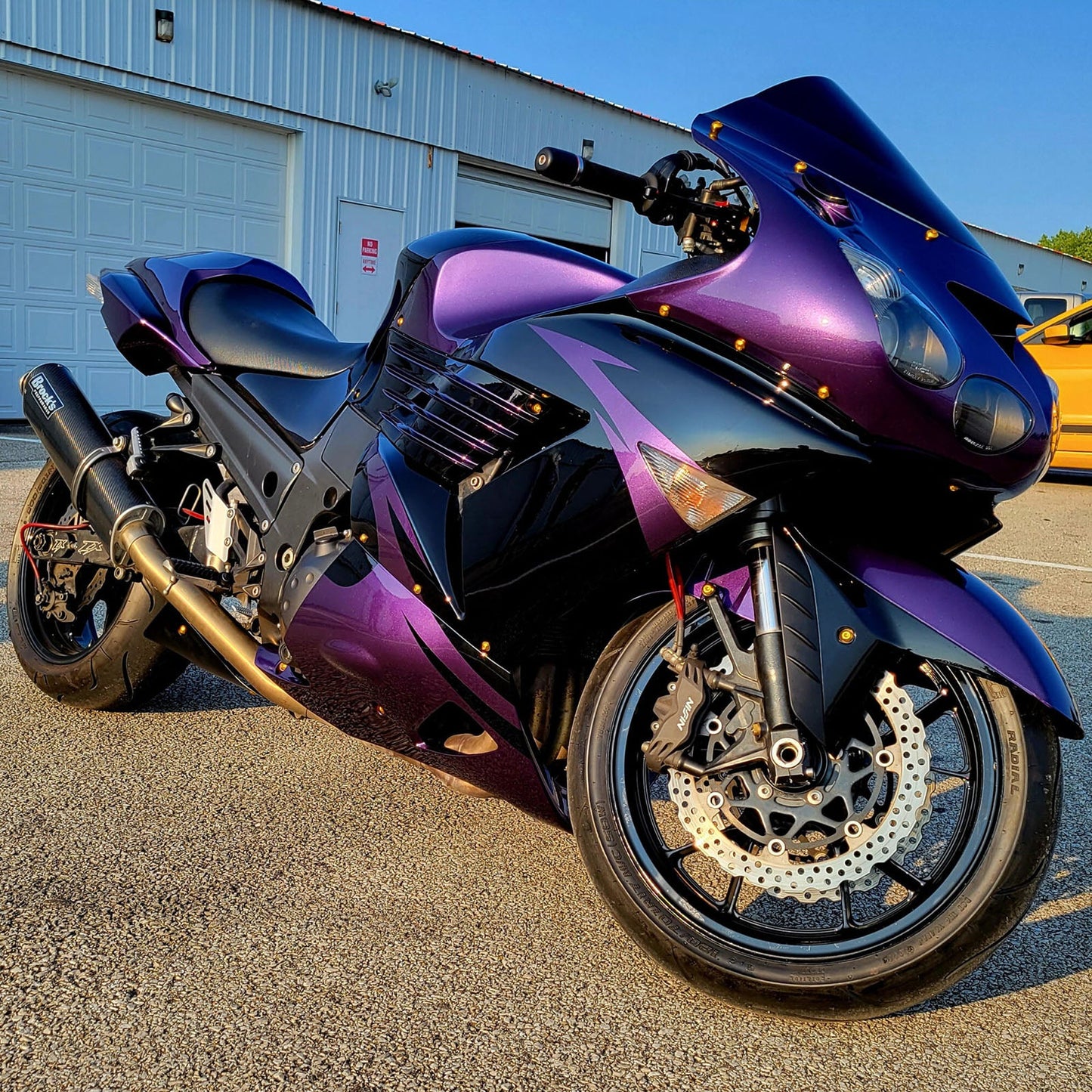 Kit carenatura iniezione adatto per Kawasaki ZX14R ZZR1400 2006-2011