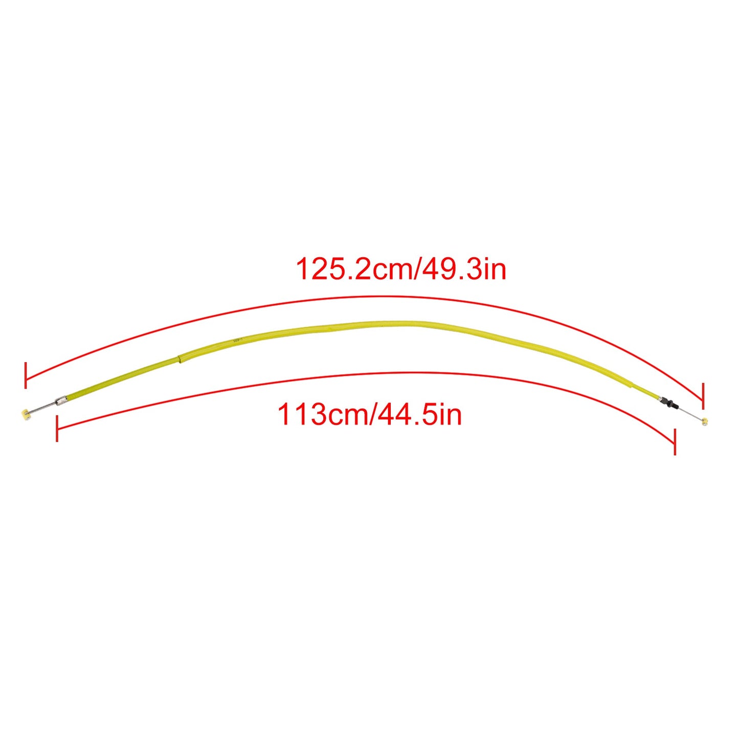 Cavo frizione di ricambio per moto Suzuki GSXR1000 2009-2016, giallo