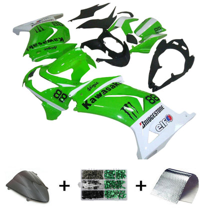 2008-2012 Kawasaki EX250 Ninja250R Kit carenatura iniezione Carrozzeria Plastica ABS