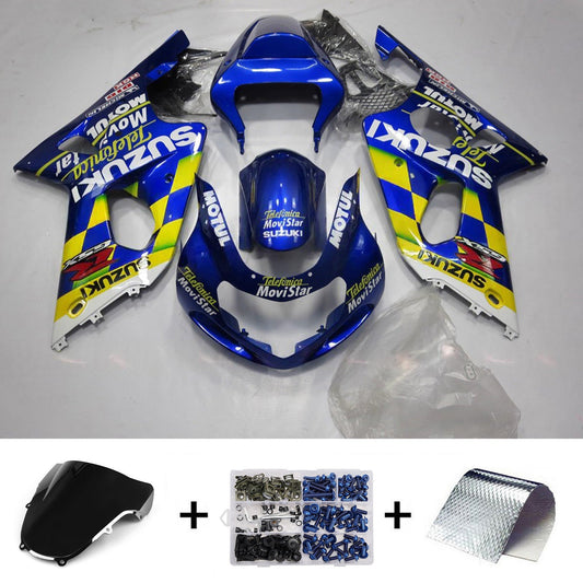 Kit carenatura iniezione plastica ABS per Suzuki GSXR1000 2000-2002 K1 K2