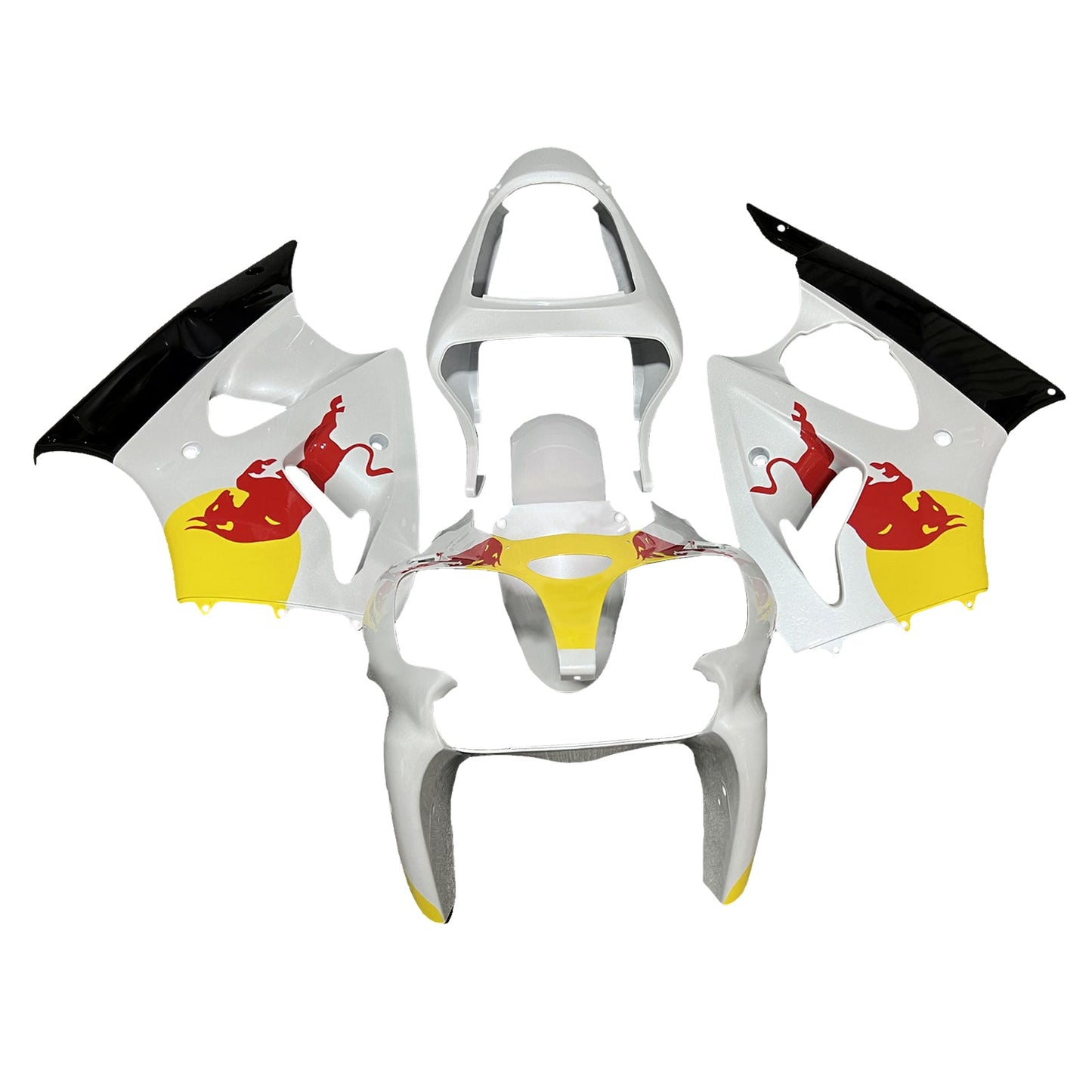 Kit carenatura iniezione per Kawasaki ZX6R 636 2000-2002 ZZR600 2005-2008