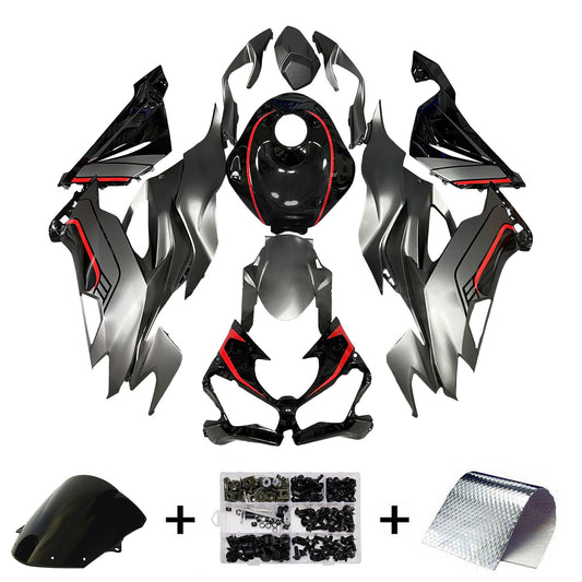 Kit carenatura iniezione in plastica ABS adatto per Kawasaki ZX6R 2019-2023