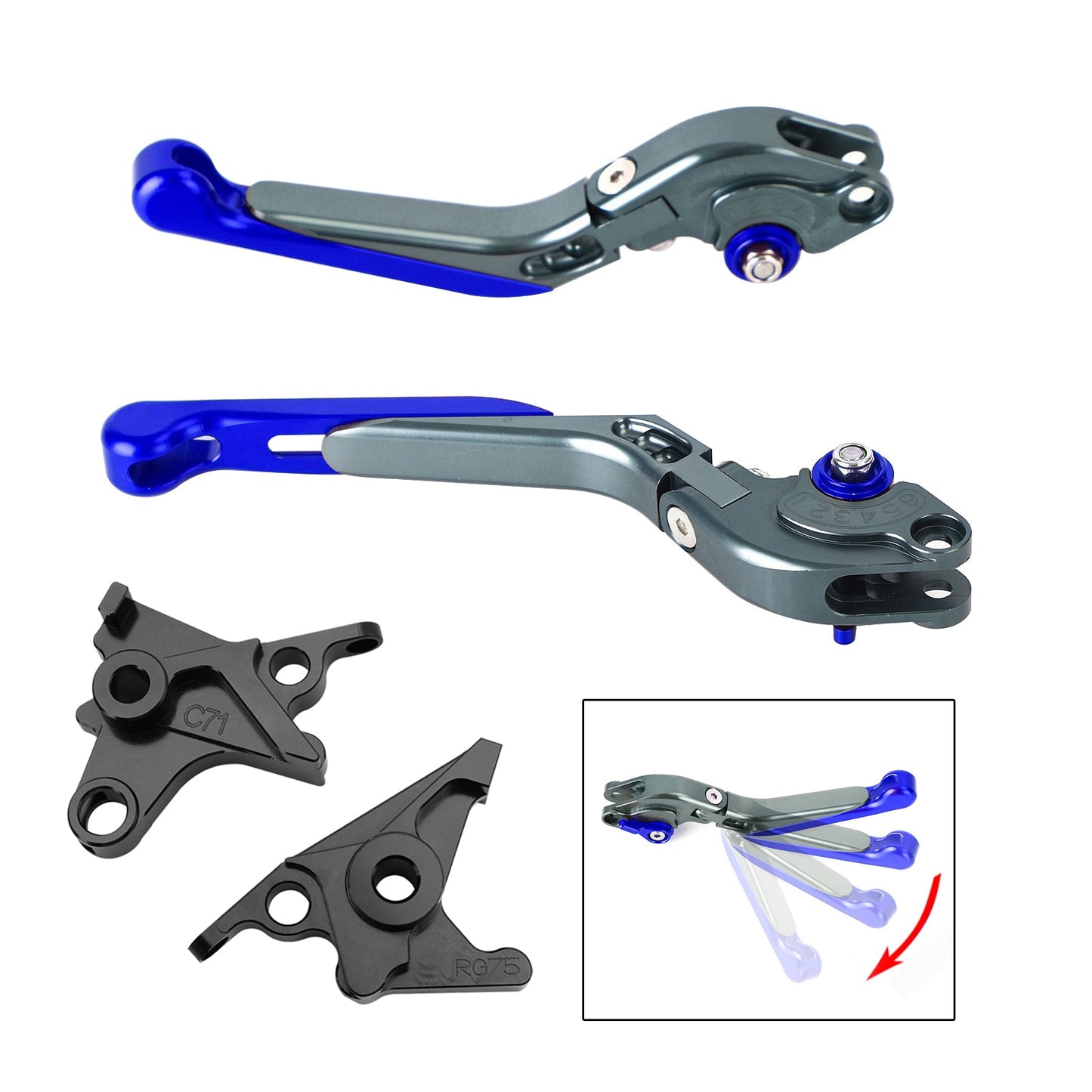 Leva freno frizione regolabile BMW R NINE T /PURE/RACER 2017-2023